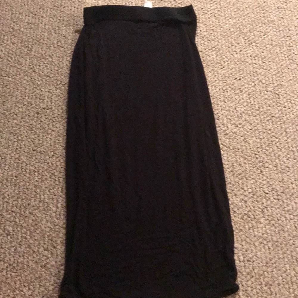 Old Navy Black Maxi Skirt